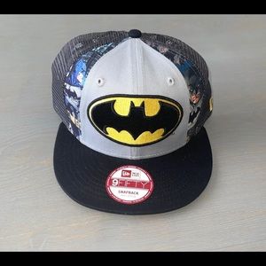 New Era 9Fifty DC Comics Batman Snapback Hat Sm-M
